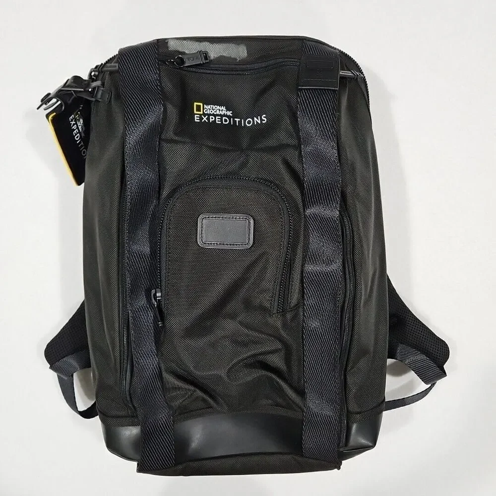 Tumi National Geographic Expeditions Edward Backpack Black Laptop Travel Outdoor